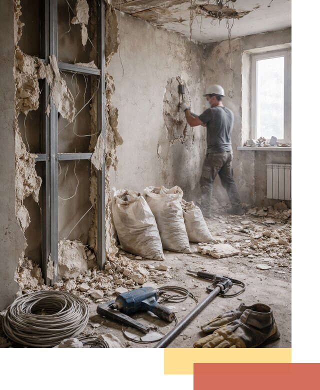 Профессиональный демонтаж зданий и конструкций в Железногорске