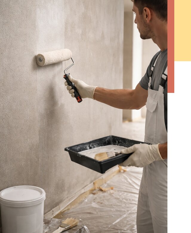 Грунтовка стен в Железногорске от 2274 руб. м2 — быстро, недорого, с материалом | ОТДЕЛОЧНИК-Жлр