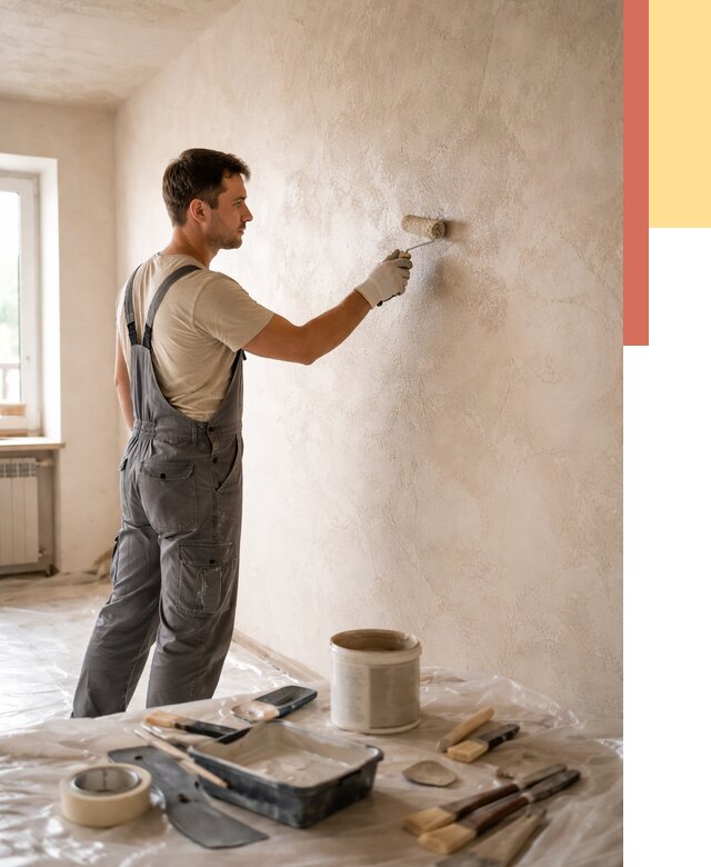 Нанесение лессирующей краски по декоративке в Железногорске от 1809 руб. | ОТДЕЛОЧНИК-Жлр