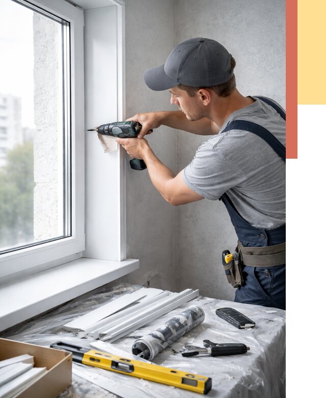 Установка пластиковых откосов в Железногорске от 2326 руб. | ОТДЕЛОЧНИК-Жлр монтаж, быстро и недорого