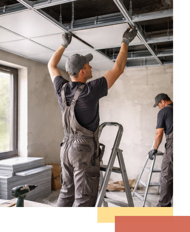 Монтаж кассетного потолка в Железногорске качественно и быстро