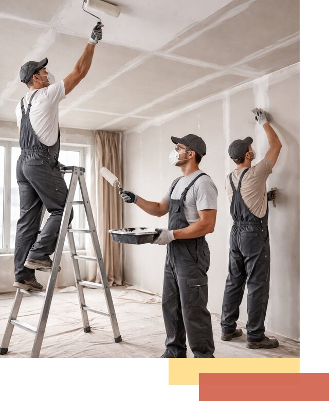 Покраска потолка из гипсокартона в Железногорске качественно и недорого