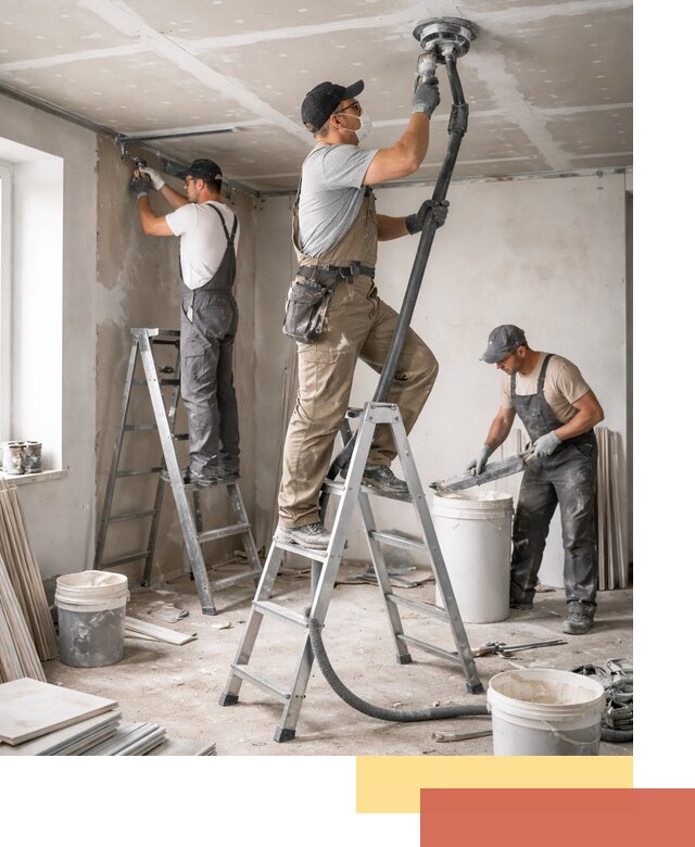 Ремонт потолка из гипсокартона в Железногорске: быстрый и качественный монтаж