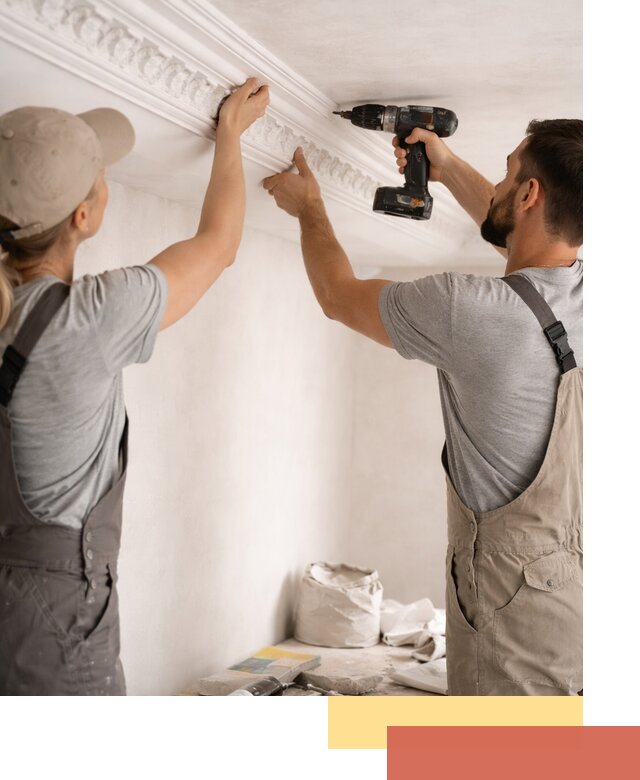 Профессиональный монтаж лепнины на потолок в Железногорске